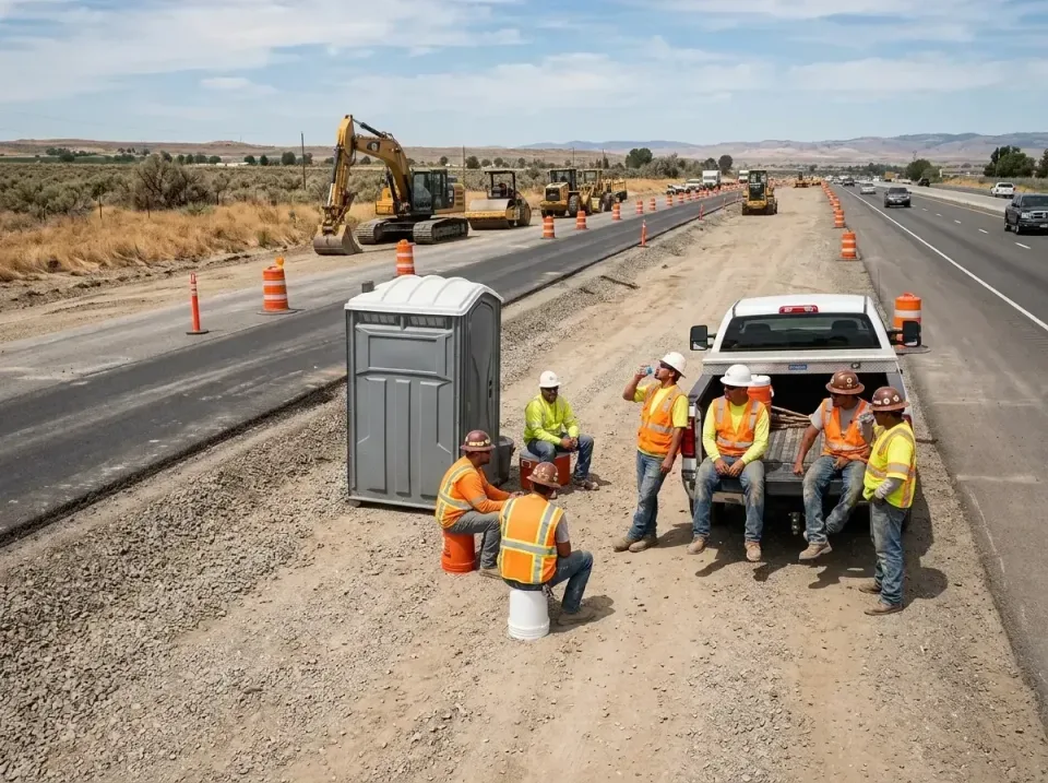highway-road-construction-crew-007 — frequently asked questions, Porta Potty and Restroom Rentals in Townsend, DE